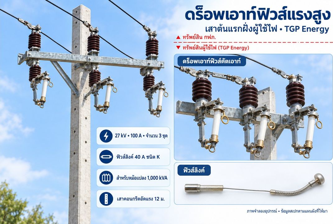 หม้อแปลงและ CB BOX